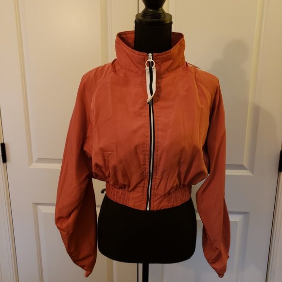 Love Tree Cropped Windbreaker - Picture 1 of 5